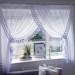 Firana z wypalaną gipiurą